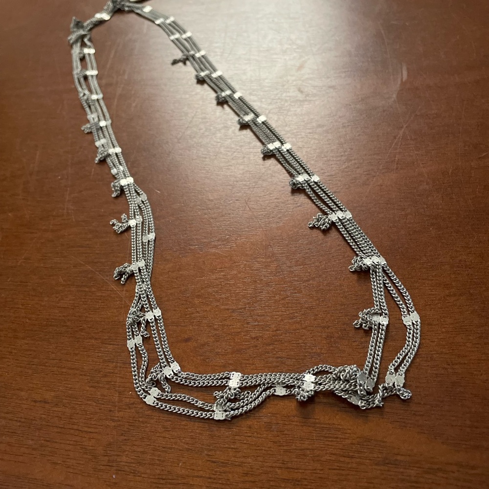 Madewell Silver Necklace NWT